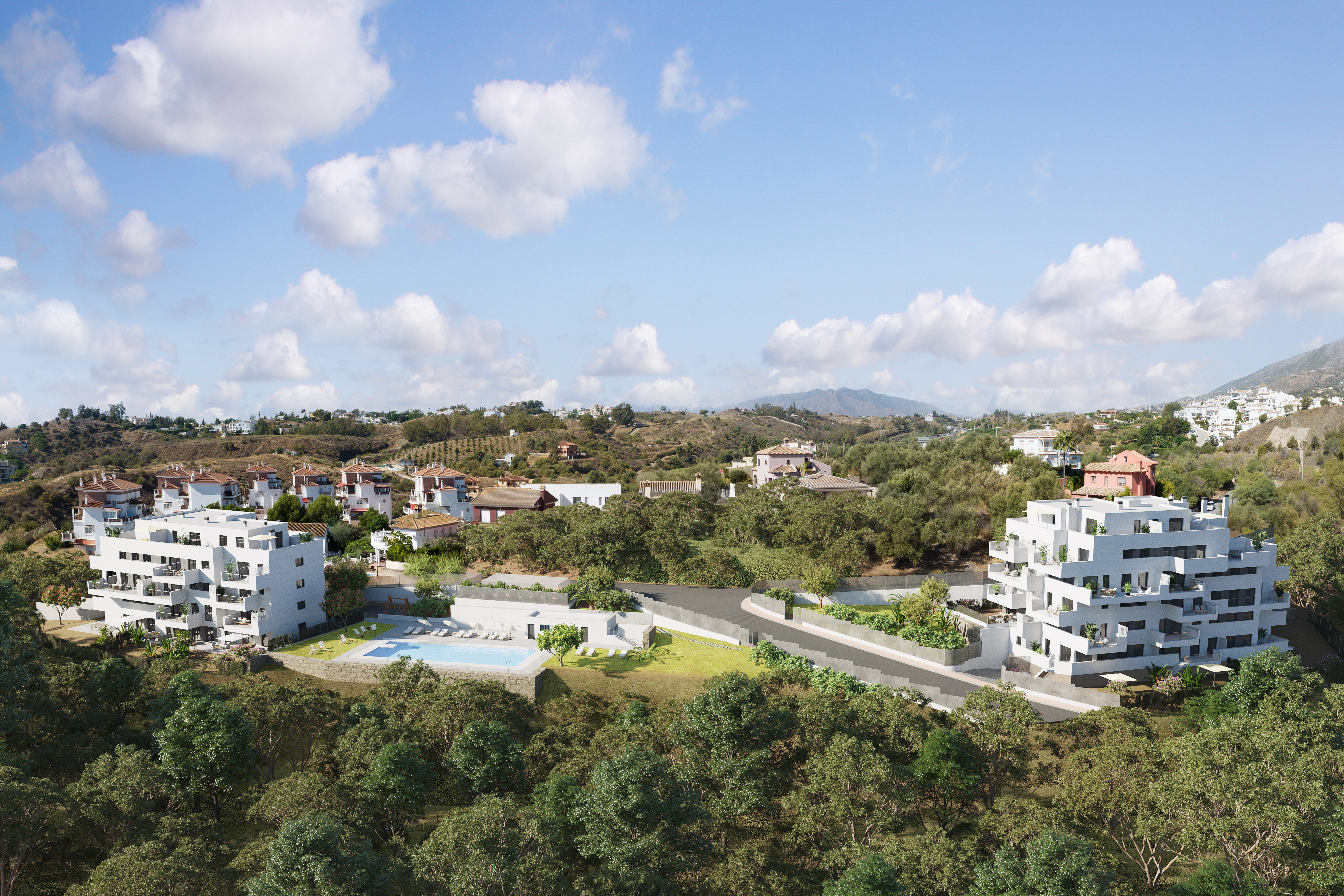 Infografía promoción Cortijo de Mijas