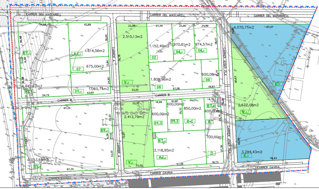 Imagen plano urbanístico del activo