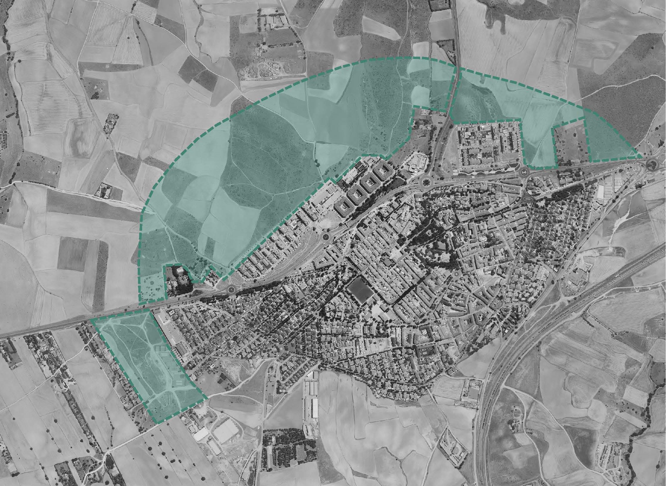 Imagen satélite del sector