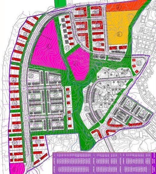 Imagen plano urbanístico del sector