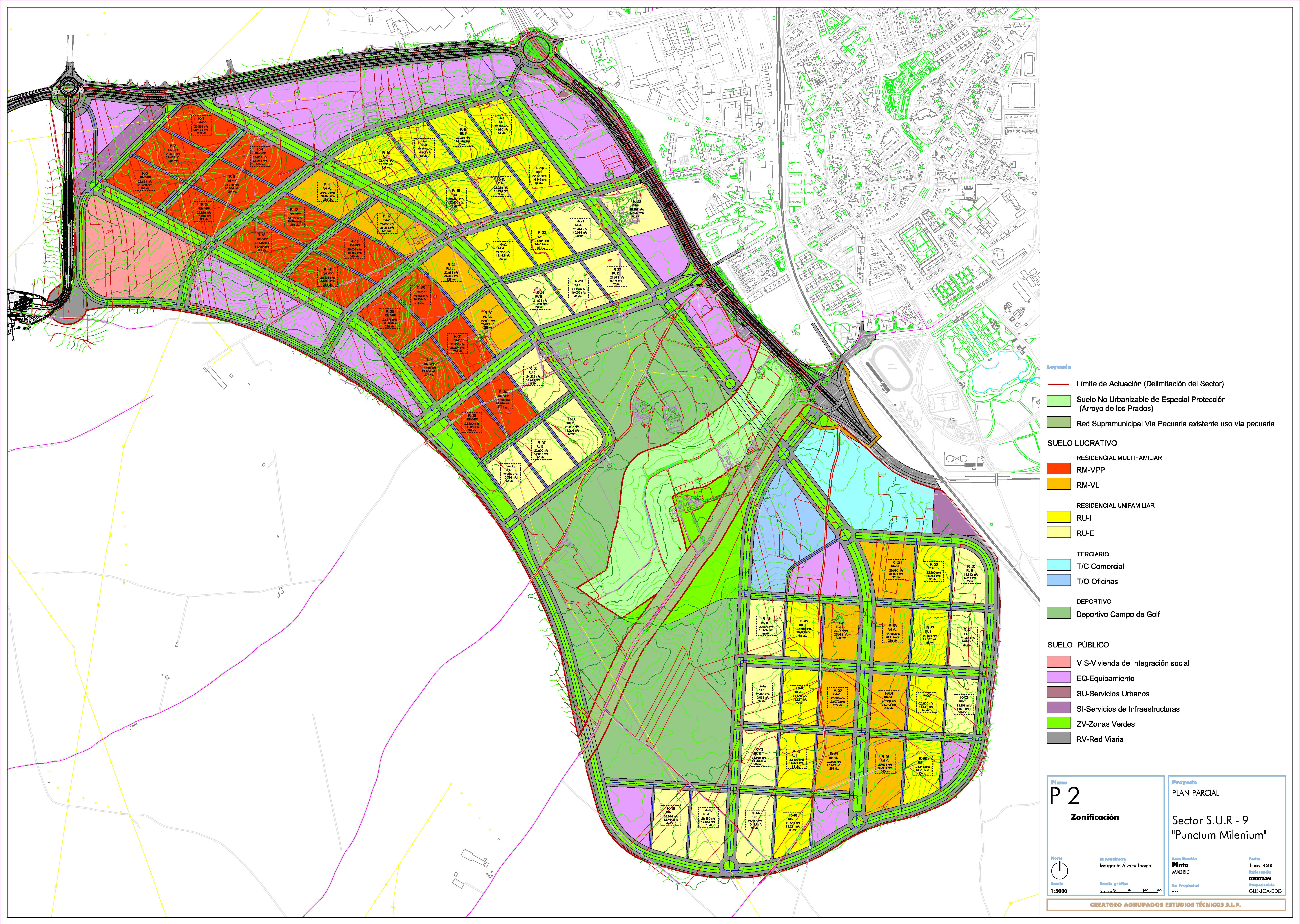 Imagen plano urbanístico del activo